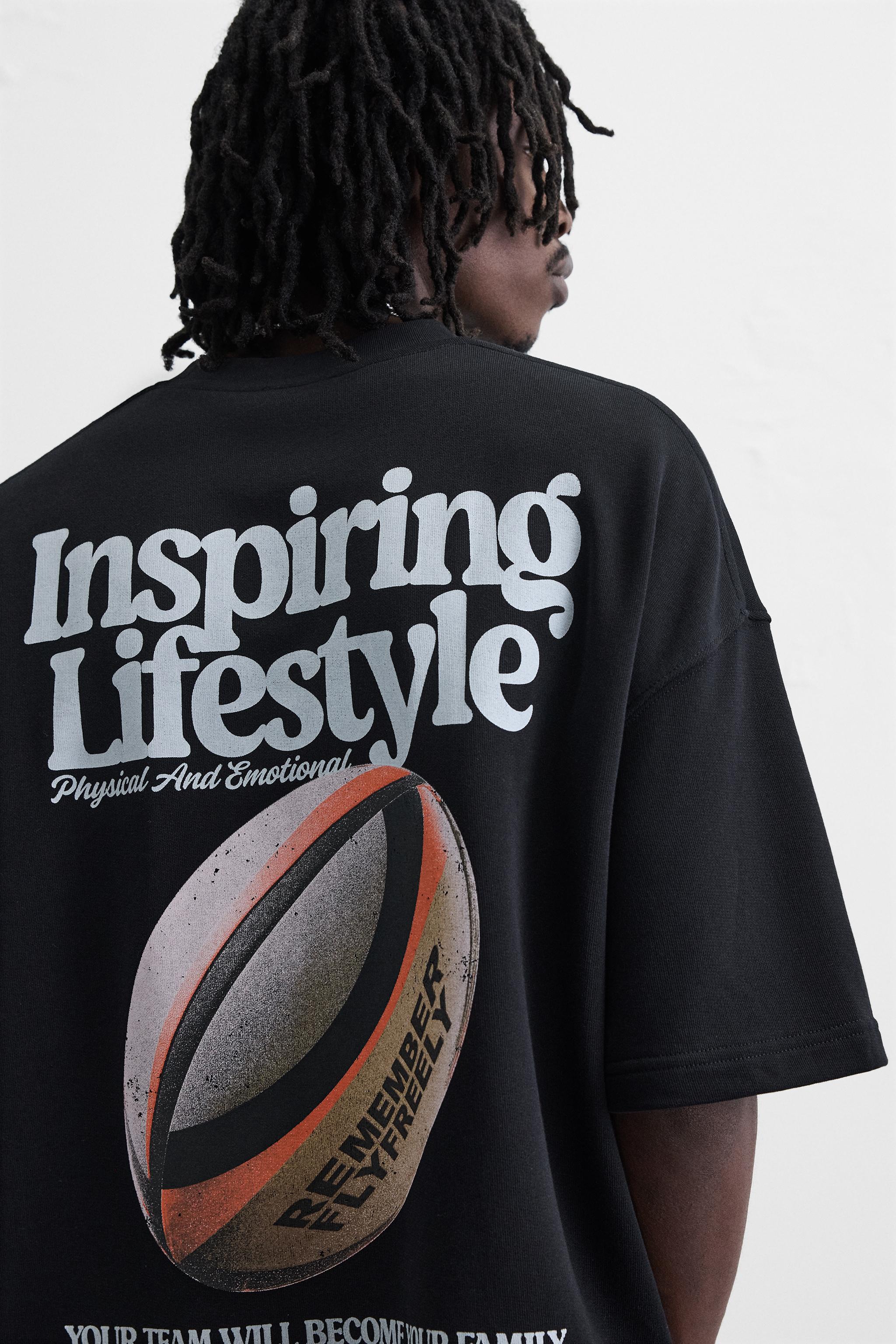 PRINTED GRAPHIC SWEATSHIRT